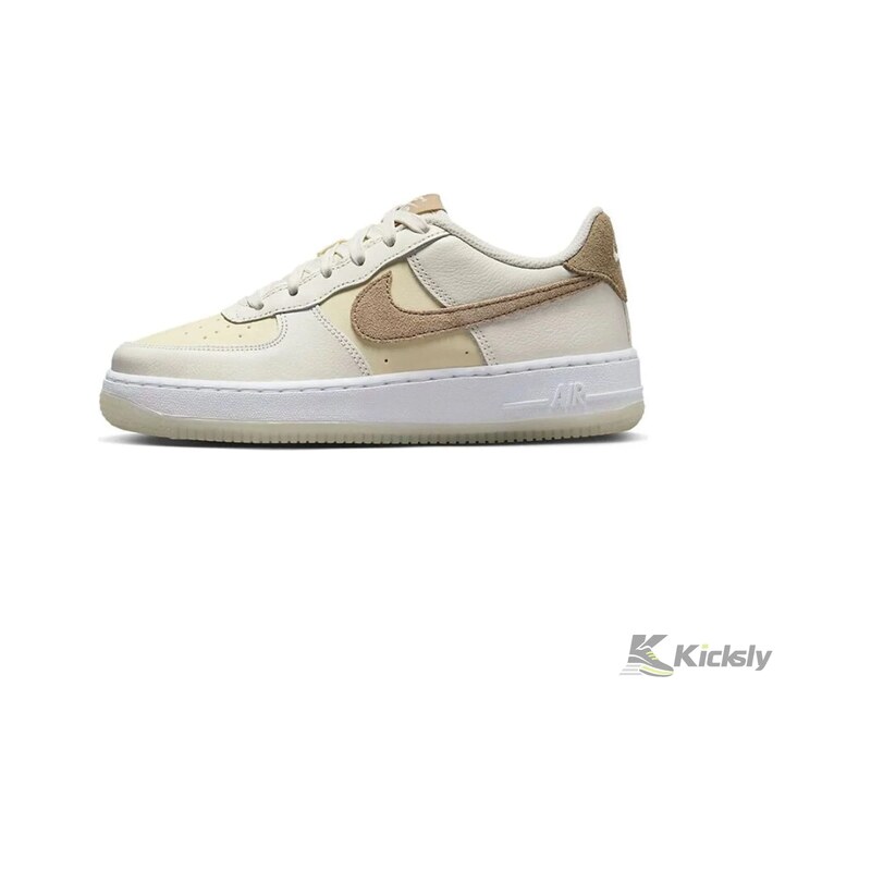Nike Air Force 1 Low LV8 5 Sail Coconut Milk White Khaki (GS)