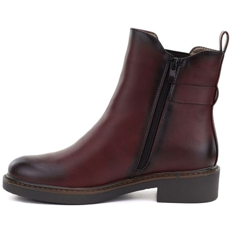 Dámské zateplené kotníkové boty v barvě model 22316986 - M.