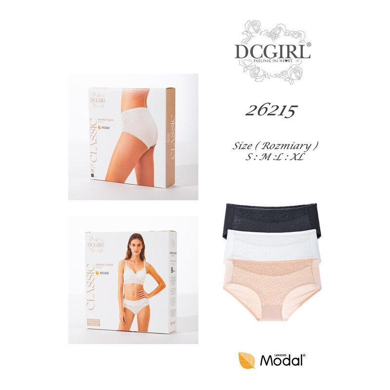 Kalhotky DC Girl 26215 A2, balení S–XL
