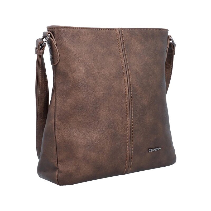 Kabelka ze syntetické kůže crossbody Tangerin Metalická 8003 BR