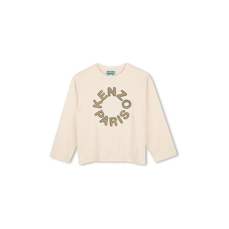 Kenzo Kids tričko s dlouhým rukávem dětské bavlněné