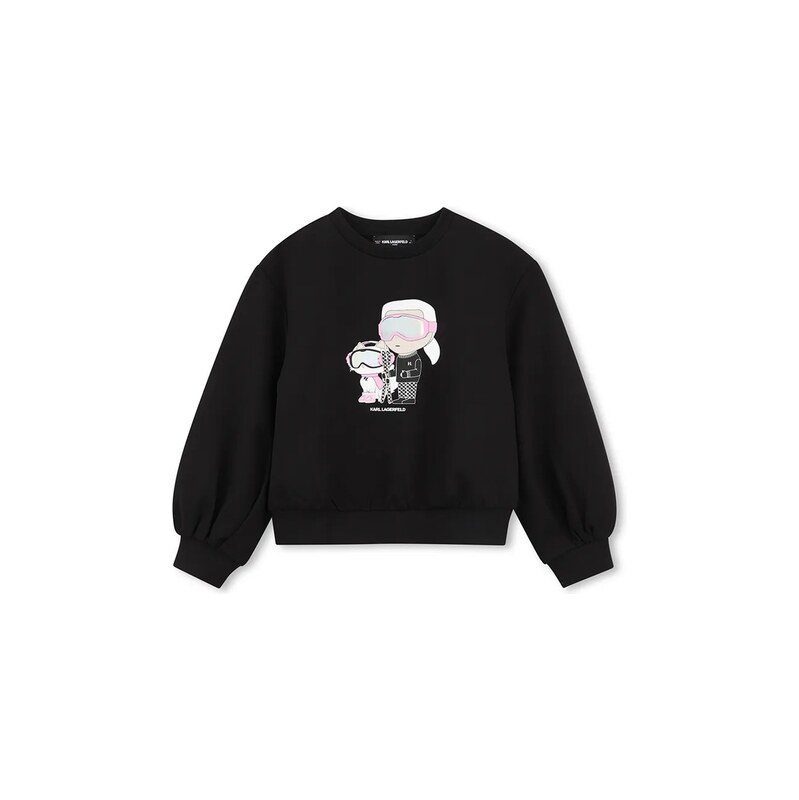 Karl Lagerfeld mikina dětská s bavlnou