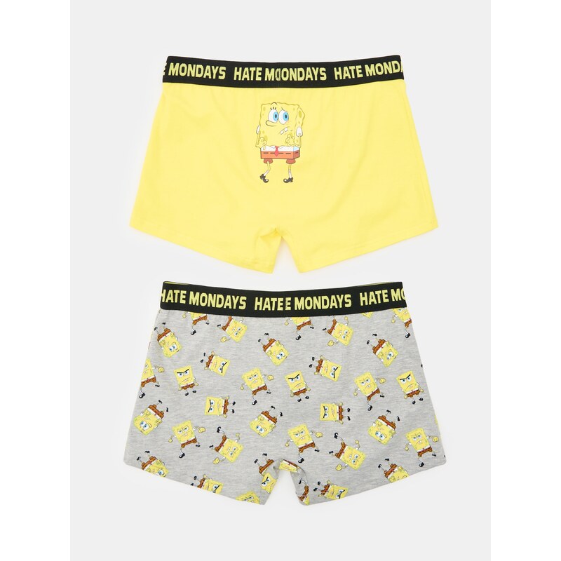 Sinsay - Sada 2 boxerek SpongeBob - vícebarevná
