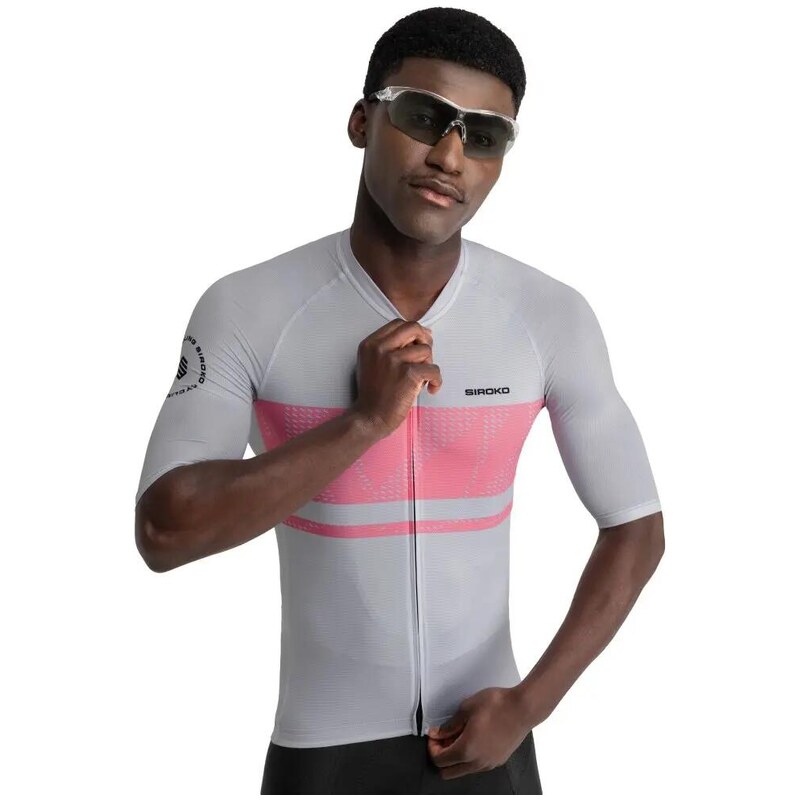 SIROKO Pánský ultralehký cyklistický dres M3 Cadence