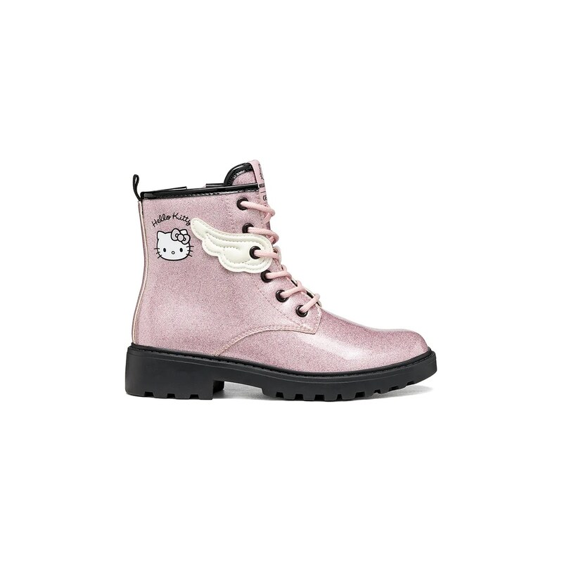 Geox kotníkové boty dětské CASEY Hello Kitty