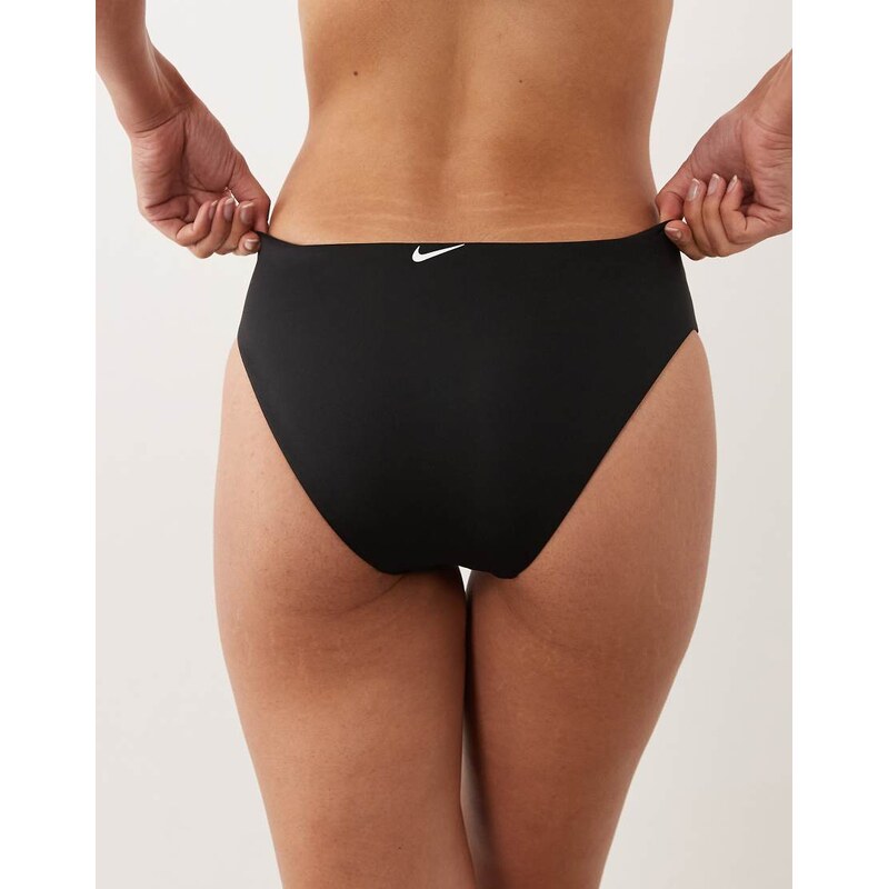 Nike Swimming Nike hipster bikini bottom in black