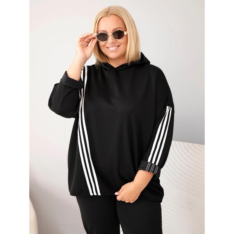 Kesi Dámská mikina Plus Size 26100-1