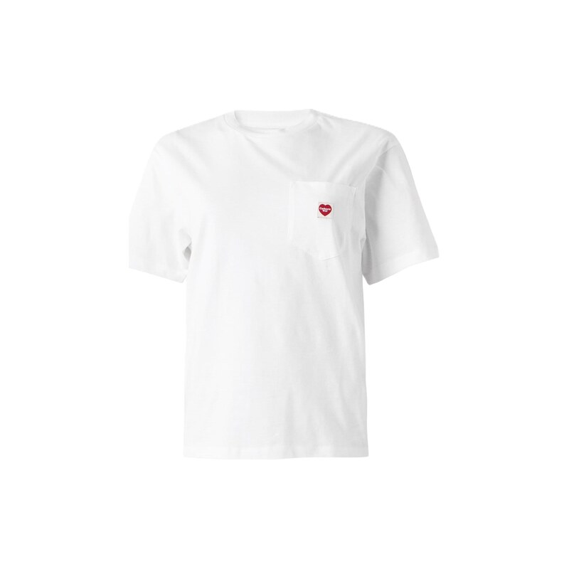 Carhartt WIP Tričko červená / bílá