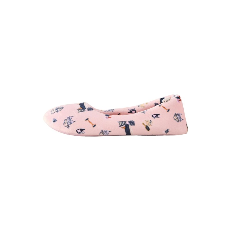 Next Baleríny pink / černá