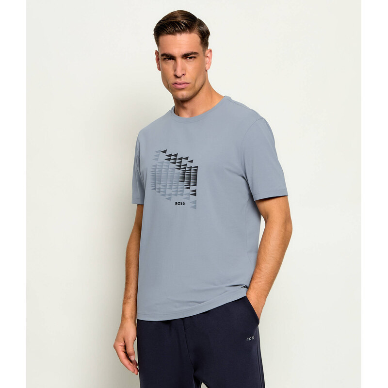 BOSS GREEN Tričko TS_Network Flag | regular fit