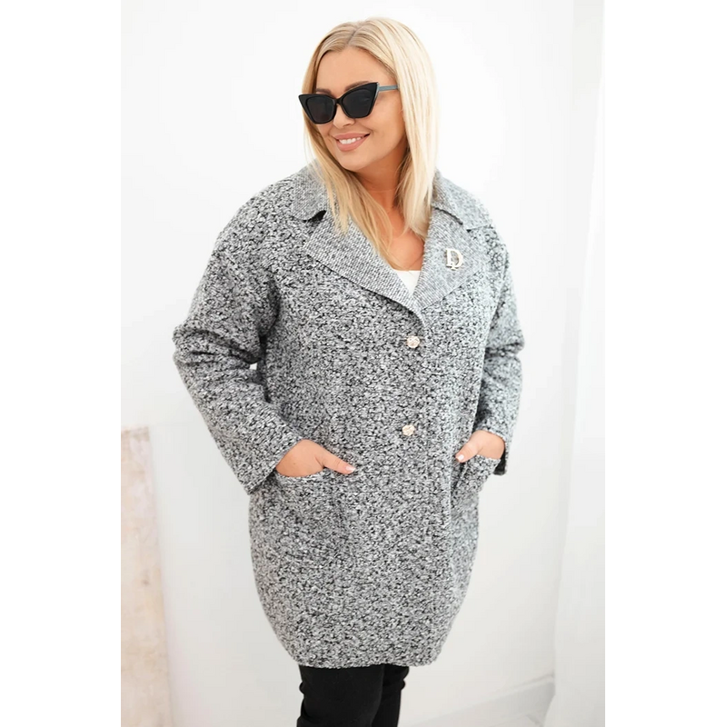 Kesi Dámský kabát Plus Size ART0257