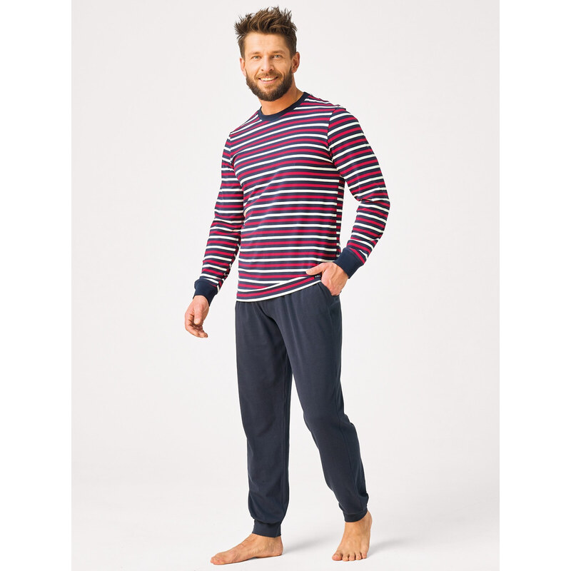 Pyžamo Key MNS 365 B26 dlouhé rukávy, velikosti M–2XL