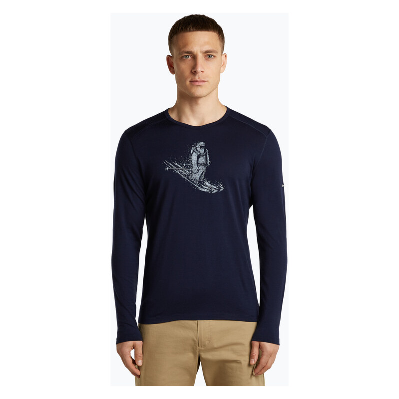 Pánské tričko Longsleeve icebreaker Merino 200 Oasis Crewe