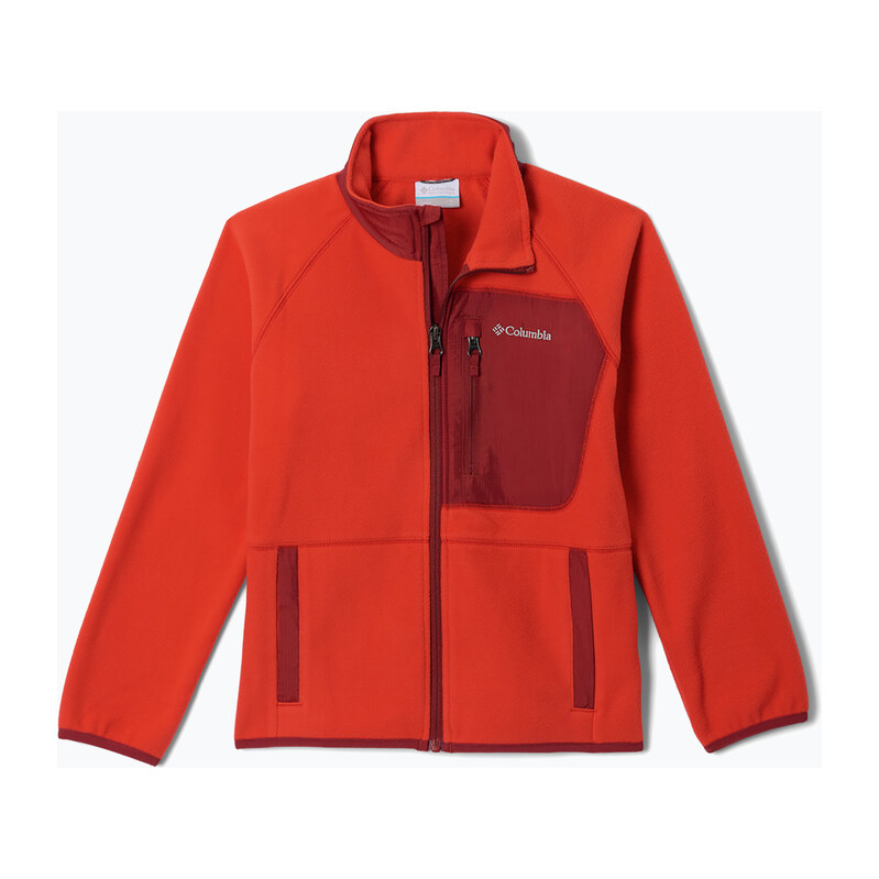 Dětská fleecová mikina Columbia Fast Trek V Full Zip super sonic