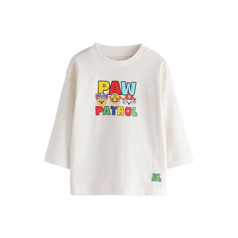 Next Tričko Paw Patrol nebeská modř / žlutá / červená / bílá