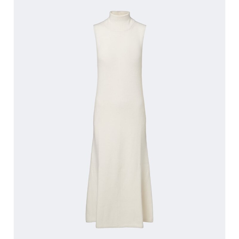 Magda Butrym Wool, silk, and cashmere midi dress