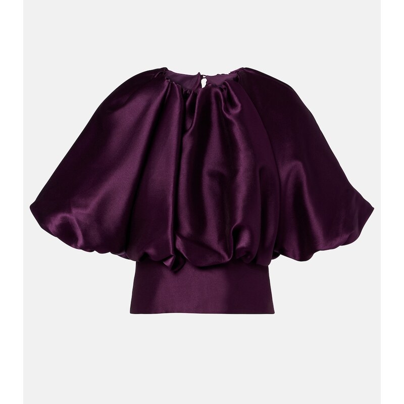 Self-Portrait Taffeta top