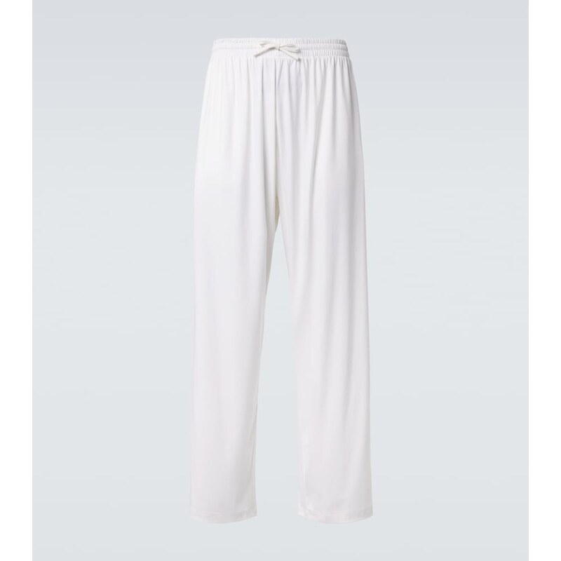 Pánské Gucci Jersey kalhoty v barvě Ivory