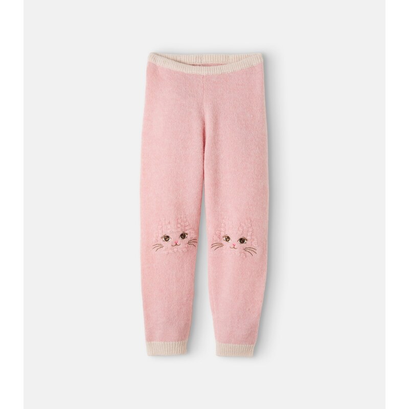 Konges Sløjd Kitty embroidered wool-blend pants