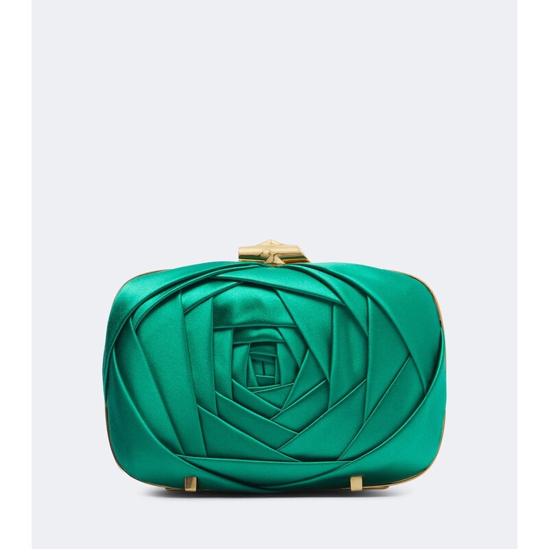Roger Vivier Rose Vivier satin clutch