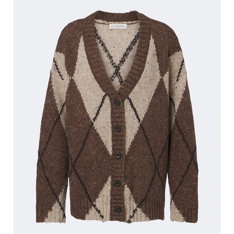 Altuzarra Ramblers wool and alpaca-blend cardigan