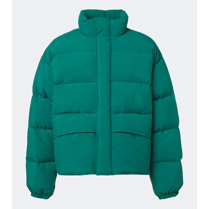 Pánská prošívaná bunda Jil Sander v barvě Beetle