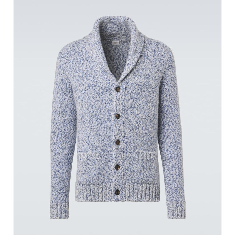 Eleventy Wool and cashmere-blend cardigan