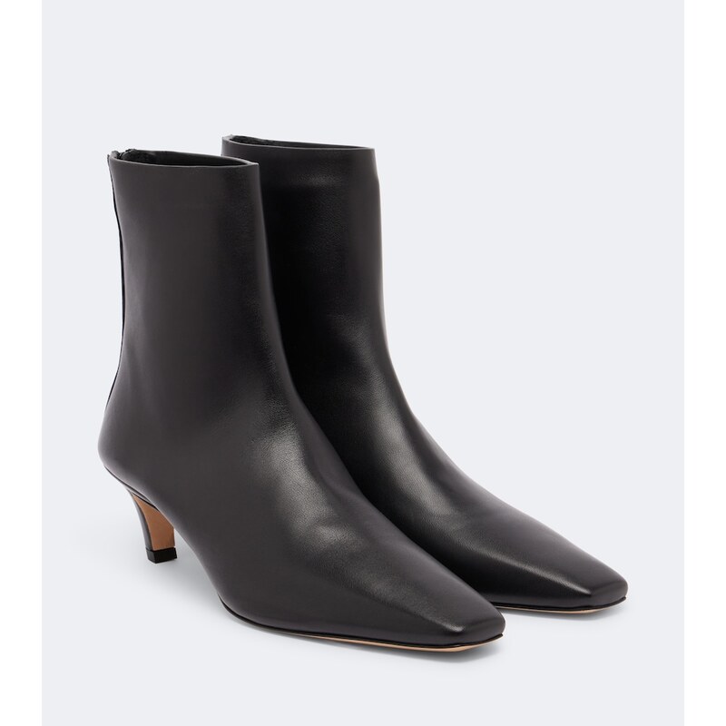 Toteme Leather ankle boots