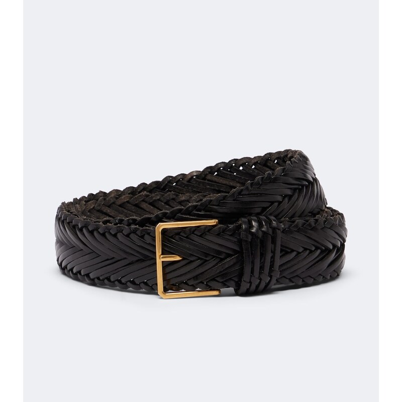 The Row Braided leather belt