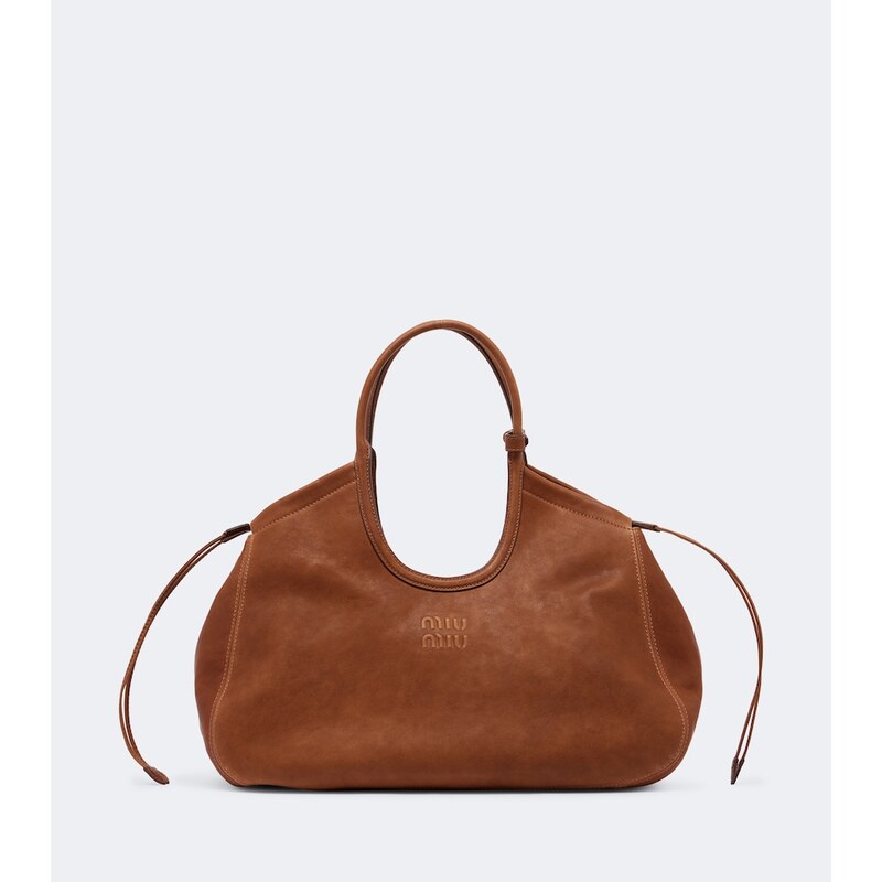 Miu Miu Ivy leather shoulder bag