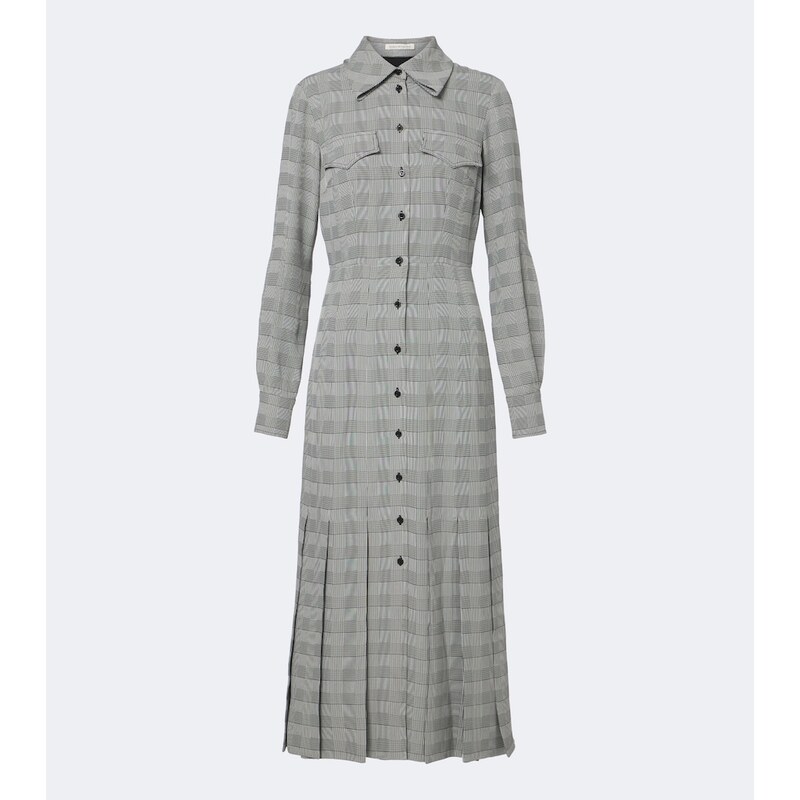 Emilia Wickstead Caliste checked shirtdress
