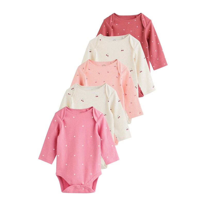 Next Dupačky/body režná / broskvová / pink