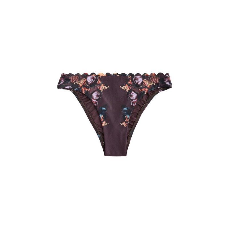 B by Ted Baker Spodní díl plavek modrá / hnědá / fialová