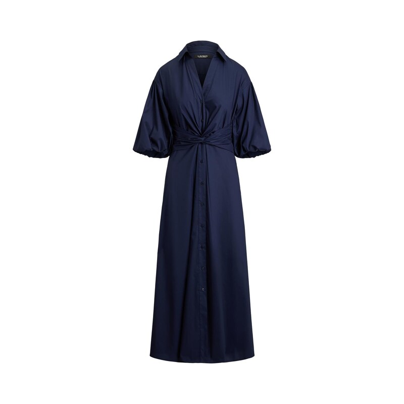 Lauren Ralph Lauren Košilové šaty námořnická modř