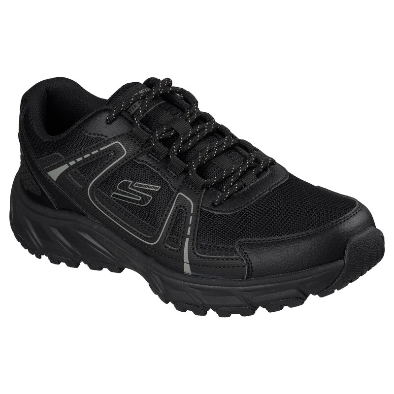 SKECHERS Polobotky HILLCREST 2.0 - SABBADAY FALL šedá / černá
