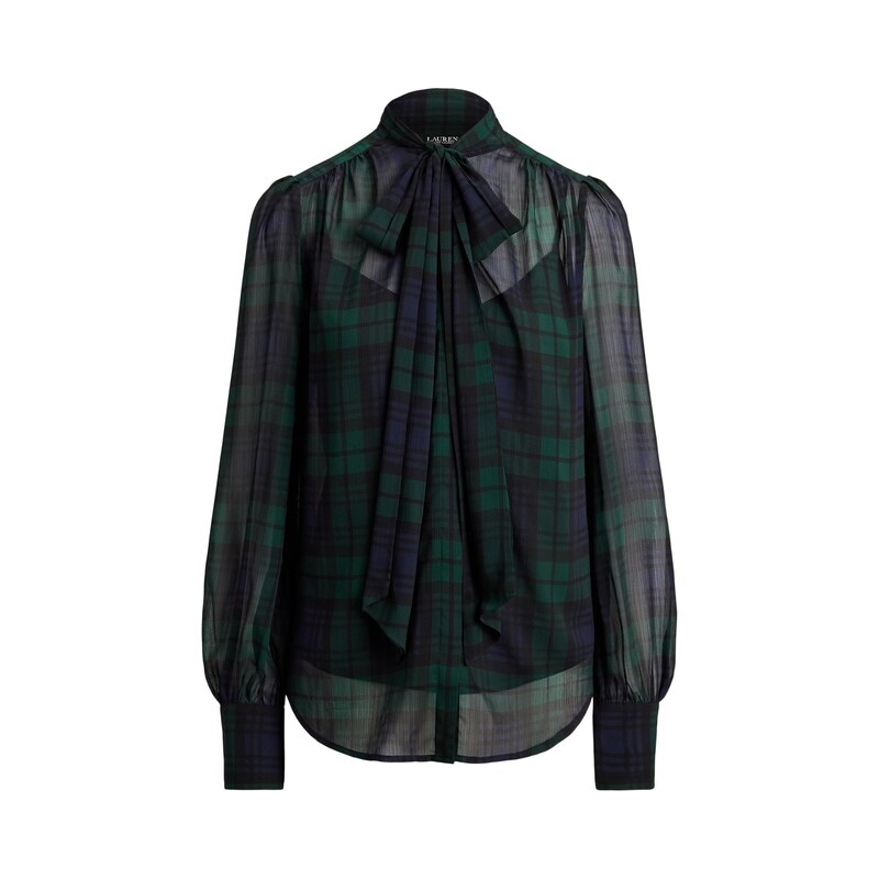 Lauren Ralph Lauren Halenka indigo / smaragdová / černá