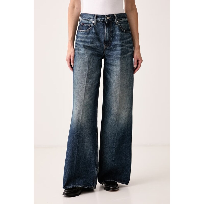 Tommy Hilfiger wide leg džíny dámské