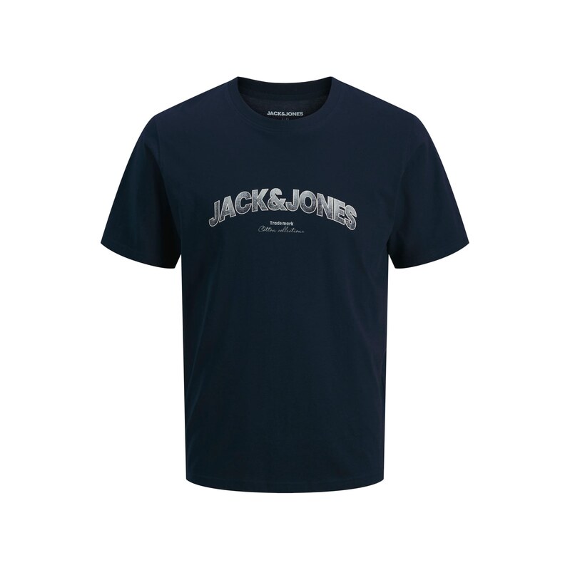 Jack & Jones Junior Tričko JJAVERY tmavě modrá / bílá