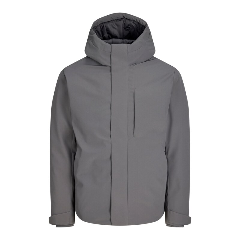 JACK & JONES Přechodná bunda JJEKEEN tmavě šedá