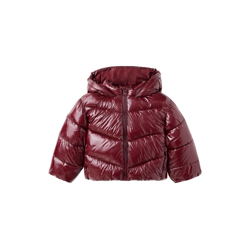 MANGO KIDS Zimní bunda CHARI rubínově červená