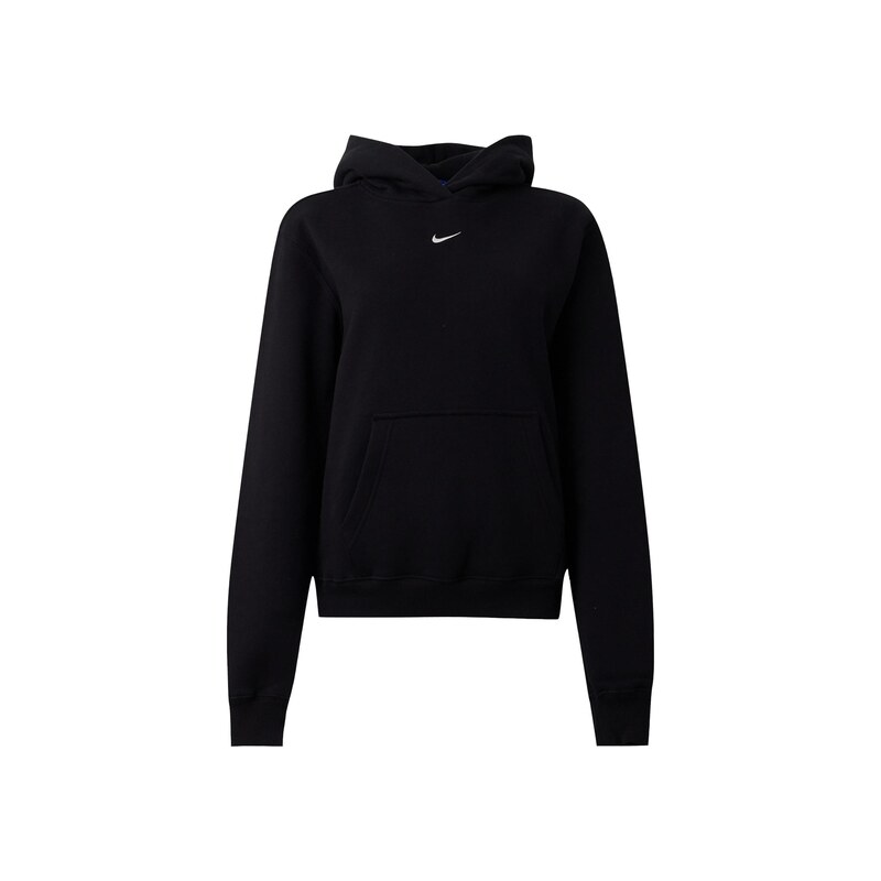 Nike Sportswear Mikina Studio Fleece černá / bílá