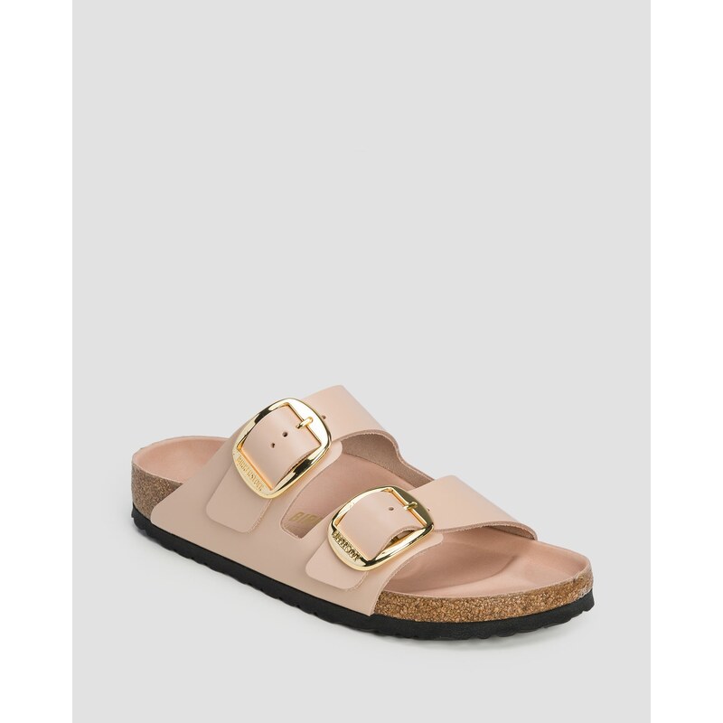 Béžové Dámské Pantofle Birkenstock Arizona Bb Narrow