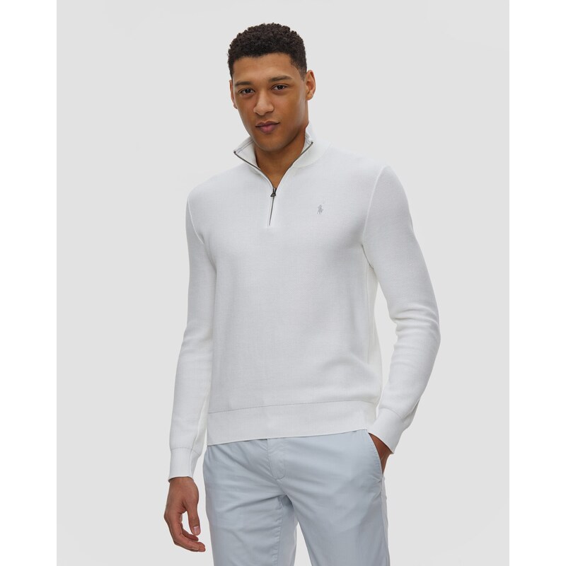 Bílý Pánský Svetr Polo Ralph Lauren
