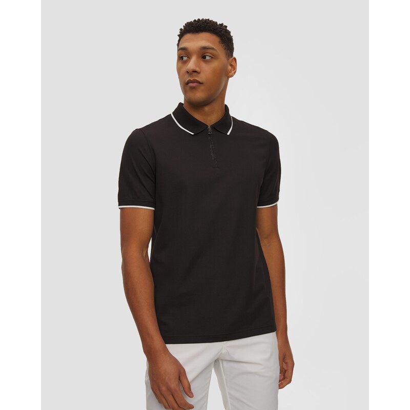 Pánské černé Polo Bogner Timo-10