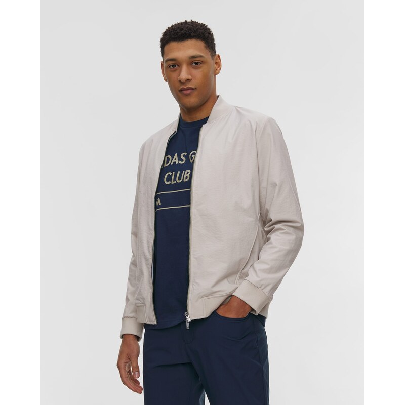 Pánská Bunda Adidas Golf Ultimate365+ Full-zip Jacket V Béžové
