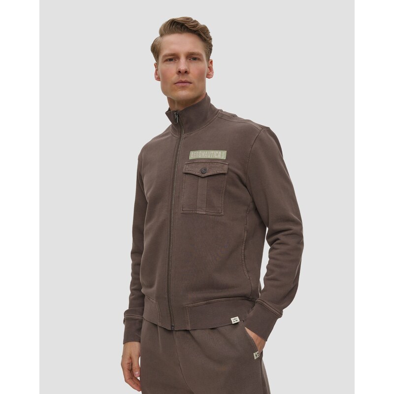Pánská Mikina Na Zip Aeronautica Militare