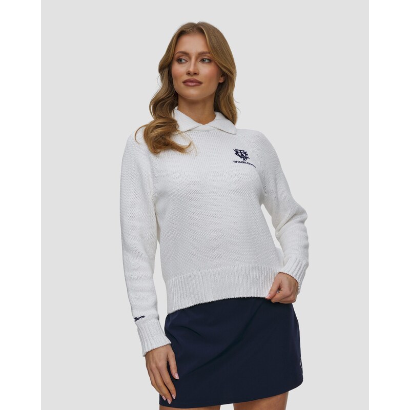 Bílý Dámský Polo Svetr Polo Ralph Lauren