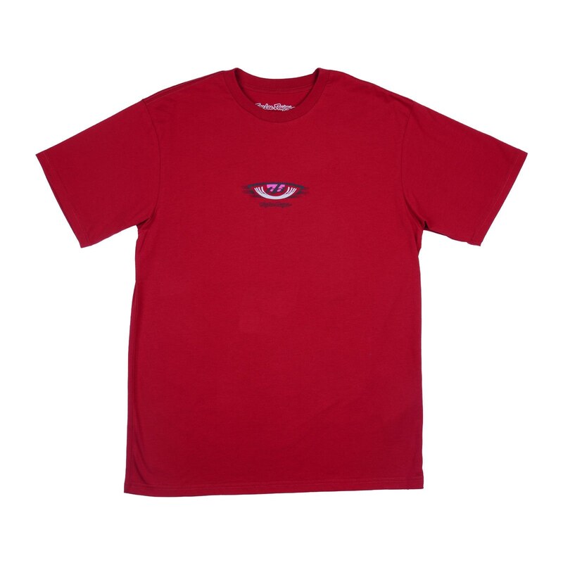 Troy Lee Designs Cyclops tričko s krátkým rukávem wine vel. S