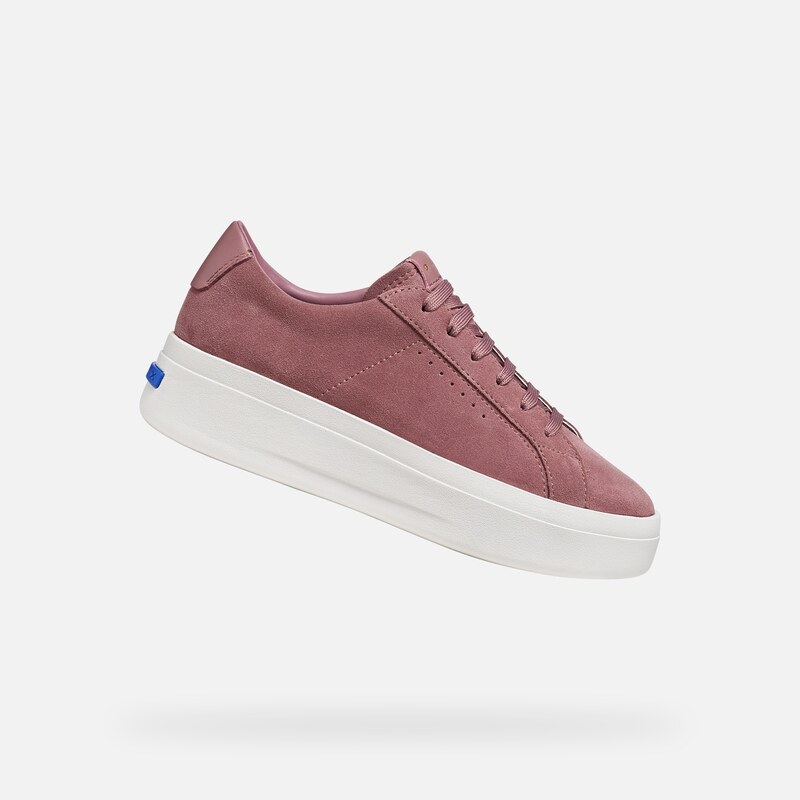 Starorůžové dámské tenisky Geox GXCP-03 - Dámské
