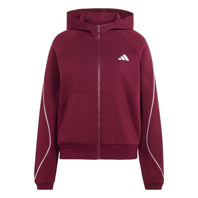 ADIDAS SPORTSWEAR Sportovní mikina Stadium bordó / bílá